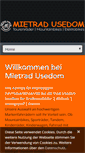 Mobile Screenshot of mietrad-usedom.de